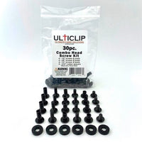 
              Ulticlip - 30 piece Combo head screw kit
            